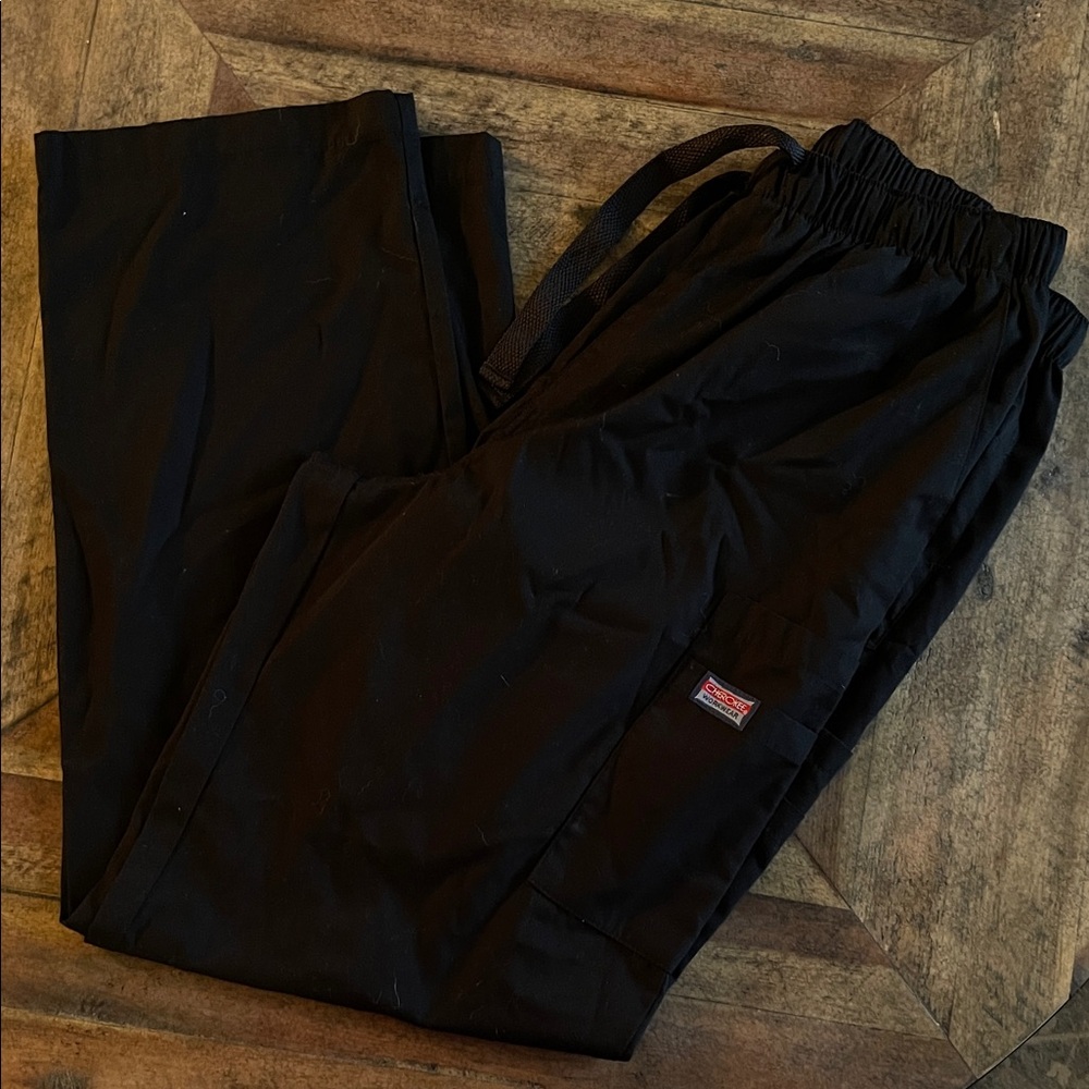 Cherokee Black Men's Scrub Pants Size Medium